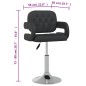 vidaXL Sillas de comedor giratorias 2 unidades cuero sintético negro vidaXL Sillas de comedor giratorias 2 unidades cuero sintético negro