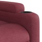 vidaXL Sillón eléctrico reclinable elevable de tela rojo tinto vidaXL Sillón eléctrico reclinable elevable de tela rojo tinto