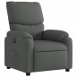 vidaXL Sillón reclinable eléctrico de tela gris oscuro vidaXL Sillón reclinable eléctrico de tela gris oscuro