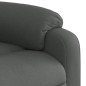 vidaXL Sillón reclinable eléctrico de tela gris oscuro vidaXL Sillón reclinable eléctrico de tela gris oscuro