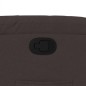 vidaXL Sillón reclinable elevable tela marrón oscuro vidaXL Sillón reclinable elevable tela marrón oscuro