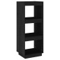 vidaXL Estantería/divisor de espacios madera pino negro 40x35x103 cm vidaXL Estantería/divisor de espacios madera pino negro 40x35x103 cm