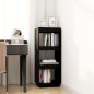 vidaXL Estantería/divisor de espacios madera pino negro 40x35x103 cm vidaXL Estantería/divisor de espacios madera pino negro 40x35x103 cm
