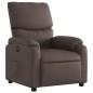 vidaXL Sillón reclinable eléctrico de cuero sintético marrón vidaXL Sillón reclinable eléctrico de cuero sintético marrón