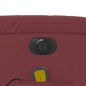 vidaXL Sillón masaje reclinable eléctrico cuero sintético rojo tinto vidaXL Sillón masaje reclinable eléctrico cuero sintético rojo tinto