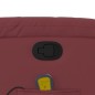 vidaXL Sillón reclinable de masaje de pie cuero artificial rojo tinto vidaXL Sillón reclinable de masaje de pie cuero artificial rojo tinto