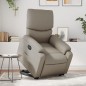 vidaXL Sillón elevable eléctrico cuero artificial capuchino vidaXL Sillón elevable eléctrico cuero artificial capuchino