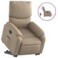 vidaXL Sillón elevable eléctrico cuero artificial capuchino vidaXL Sillón elevable eléctrico cuero artificial capuchino