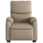 vidaXL Sillón elevable eléctrico cuero artificial capuchino vidaXL Sillón elevable eléctrico cuero artificial capuchino
