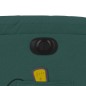 vidaXL Sillón reclinable de masaje eléctrico tela verde oscuro vidaXL Sillón reclinable de masaje eléctrico tela verde oscuro