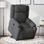 vidaXL Sillón eléctrico reclinable elevable de tela gris oscuro vidaXL Sillón eléctrico reclinable elevable de tela gris oscuro