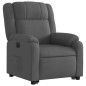 vidaXL Sillón eléctrico reclinable elevable de tela gris oscuro vidaXL Sillón eléctrico reclinable elevable de tela gris oscuro