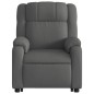 vidaXL Sillón eléctrico reclinable elevable de tela gris oscuro vidaXL Sillón eléctrico reclinable elevable de tela gris oscuro