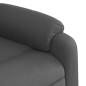 vidaXL Sillón eléctrico reclinable elevable de tela gris oscuro vidaXL Sillón eléctrico reclinable elevable de tela gris oscuro