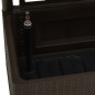 vidaXL Arriate con enrejado y sistema de riego automático moca vidaXL Arriate con enrejado y sistema de riego automático moca