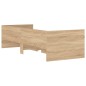 vidaXL Estructura de cama con cajones roble Sonoma 75x190 cm vidaXL Estructura de cama con cajones roble Sonoma 75x190 cm