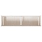vidaXL Jardinera de madera maciza de pino blanca 180x50x50 cm vidaXL Jardinera de madera maciza de pino blanca 180x50x50 cm