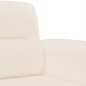vidaXL Sofá de 3 plazas de tela de microfibra beige 180 cm vidaXL Sofá de 3 plazas de tela de microfibra beige 180 cm