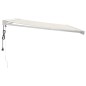 vidaXL Toldo retráctil aluminio y tela color crema 4,5x3 m vidaXL Toldo retráctil aluminio y tela color crema 4,5x3 m