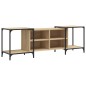 vidaXL Mueble de TV madera de ingeniería roble Sonoma 153x37x50 cm