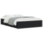 vidaXL Cama con cajones madera de ingeniería negro 120x200 cm vidaXL Cama con cajones madera de ingeniería negro 120x200 cm