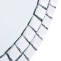 vidaXL Espejo de pared de vidrio templado 50 cm vidaXL Espejo de pared de vidrio templado 50 cm