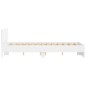 vidaXL Estructura de cama con cabecero blanca 120x190 cm vidaXL Estructura de cama con cabecero blanca 120x190 cm