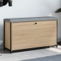 vidaXL Banco zapatero con cajón abatible roble Sonoma 102x32x56 cm vidaXL Banco zapatero con cajón abatible roble Sonoma 102x32x56 cm