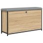 vidaXL Banco zapatero con cajón abatible roble Sonoma 102x32x56 cm vidaXL Banco zapatero con cajón abatible roble Sonoma 102x32x56 cm
