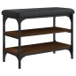 vidaXL Banco zapatero madera de ingeniería marrón roble 62x32x47 cm vidaXL Banco zapatero madera de ingeniería marrón roble 62x32x47 cm