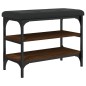vidaXL Banco zapatero madera de ingeniería marrón roble 62x32x47 cm vidaXL Banco zapatero madera de ingeniería marrón roble 62x32x47 cm