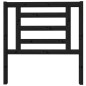 vidaXL Cabecero de cama madera maciza de pino negro 96x4x100 cm vidaXL Cabecero de cama madera maciza de pino negro 96x4x100 cm