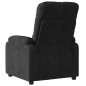 vidaXL Sillón reclinable de masaje eléctrico tela de microfibra negro vidaXL Sillón reclinable de masaje eléctrico tela de microfibra negro