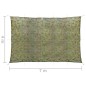 vidaXL Red de camuflaje con bolsa de almacenamiento verde 4x7 m vidaXL Red de camuflaje con bolsa de almacenamiento verde 4x7 m