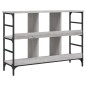 vidaXL Aparador de madera de ingeniería gris Sonoma 102x32x73,5 cm