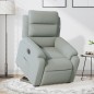 vidaXL Sillón eléctrico reclinable elevable de terciopelo gris claro vidaXL Sillón eléctrico reclinable elevable de terciopelo gris claro