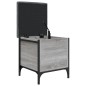 vidaXL Banco con almacenaje madera ingeniería gris Sonoma 42x42x45 cm vidaXL Banco con almacenaje madera ingeniería gris Sonoma 42x42x45 cm
