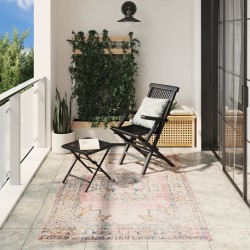vidaXL Alfombra de interior/exterior diseño vintage ARBIZU 140x200 cm