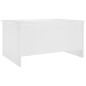 vidaXL Mesa de centro madera contrachapada blanco 80x55,5x41,5 cm vidaXL Mesa de centro madera contrachapada blanco 80x55,5x41,5 cm