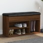 vidaXL Banco zapatero madera de ingeniería marrón roble 82x32x45,5 cm vidaXL Banco zapatero madera de ingeniería marrón roble 82x32x45,5 cm