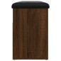 vidaXL Banco zapatero madera de ingeniería marrón roble 82x32x45,5 cm vidaXL Banco zapatero madera de ingeniería marrón roble 82x32x45,5 cm