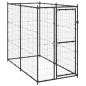 vidaXL Perrera de exterior de acero 110x220x180 cm vidaXL Perrera de exterior de acero 110x220x180 cm