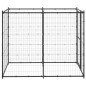 vidaXL Perrera de exterior de acero 110x220x180 cm vidaXL Perrera de exterior de acero 110x220x180 cm