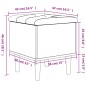 vidaXL Banco con almacenaje madera ingeniería gris hormigón 42x42x46cm vidaXL Banco con almacenaje madera ingeniería gris hormigón 42x42x46cm