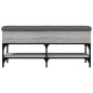 vidaXL Banco zapatero madera de ingeniería gris Sonoma 102x32x45 cm vidaXL Banco zapatero madera de ingeniería gris Sonoma 102x32x45 cm