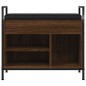 vidaXL Banco zapatero madera de ingeniería marrón roble 65,5x32x57,5cm vidaXL Banco zapatero madera de ingeniería marrón roble 65,5x32x57,5cm