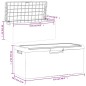 vidaXL Caja de almacenaje jardín con cojín asiento PP antracita 350 L vidaXL Caja de almacenaje jardín con cojín asiento PP antracita 350 L