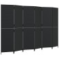 vidaXL Biombo de 6 paneles ratán sintético negro vidaXL Biombo de 6 paneles ratán sintético negro