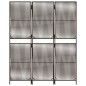 vidaXL Biombo de 3 paneles ratán sintético marrón vidaXL Biombo de 3 paneles ratán sintético marrón