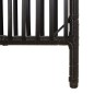 vidaXL Biombo de 6 paneles ratán sintético negro vidaXL Biombo de 6 paneles ratán sintético negro